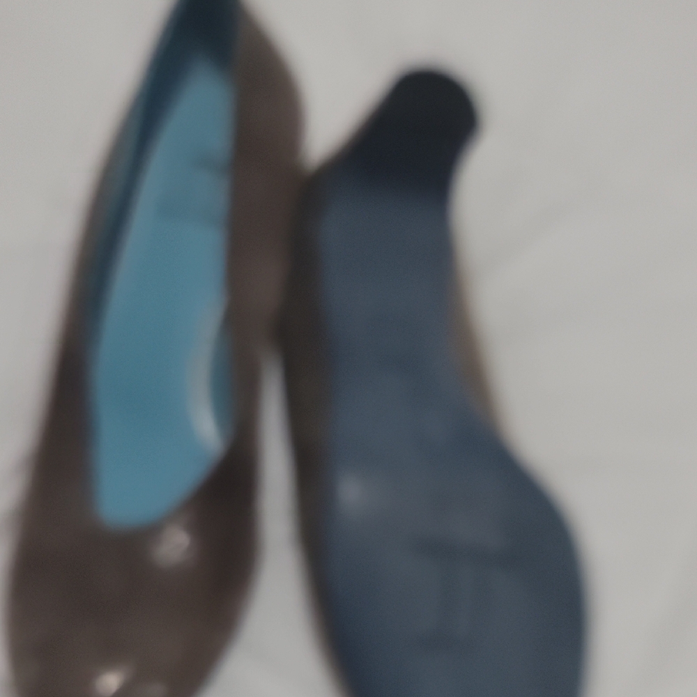 Thierry Rabotin Blue and Brown Heels